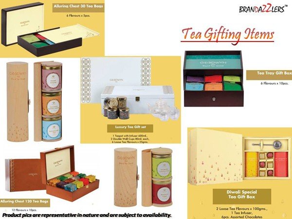 Tea Gifting Items as Corporate diwali gifts ideas