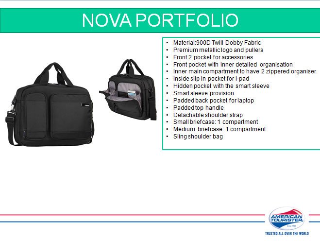 american tourister nova por