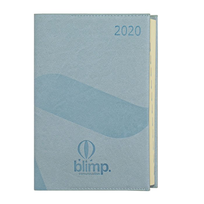 a5 size soft cover one dated promotional diaries corporate notebooks logo printed embossed diaries