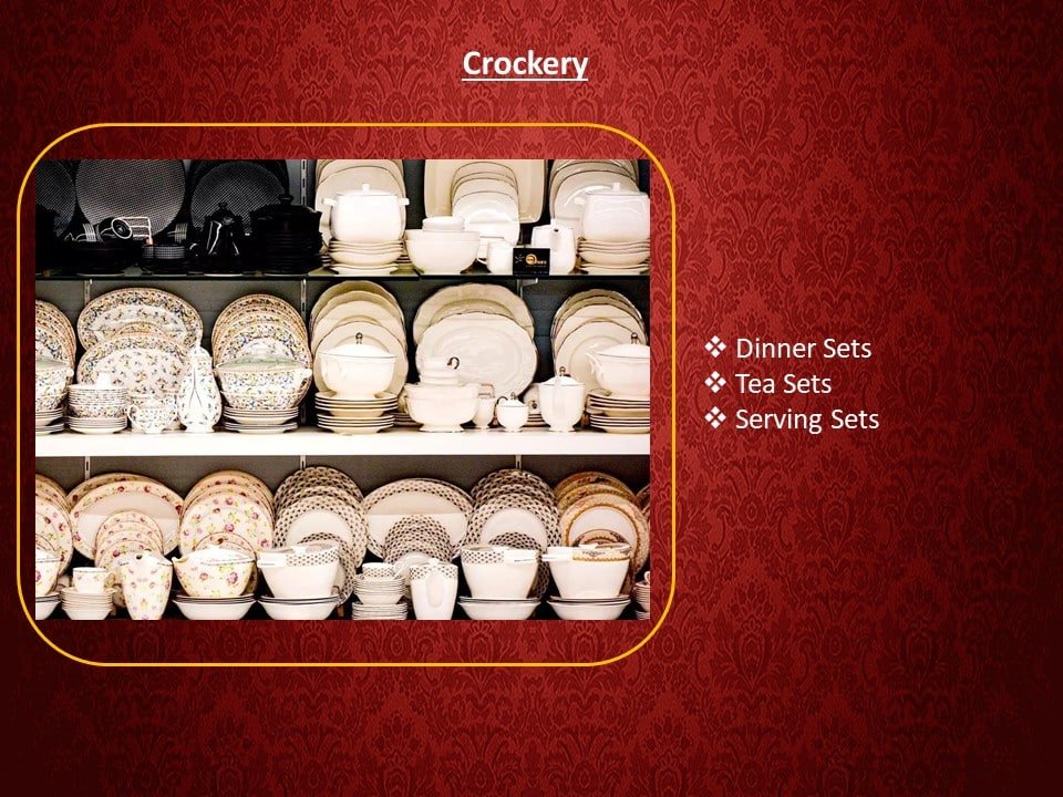 Crockery items as corporate diwali gifting option for employees