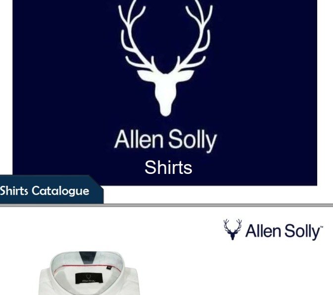 Allen Solly Shirts uniform for corporates and institutions
