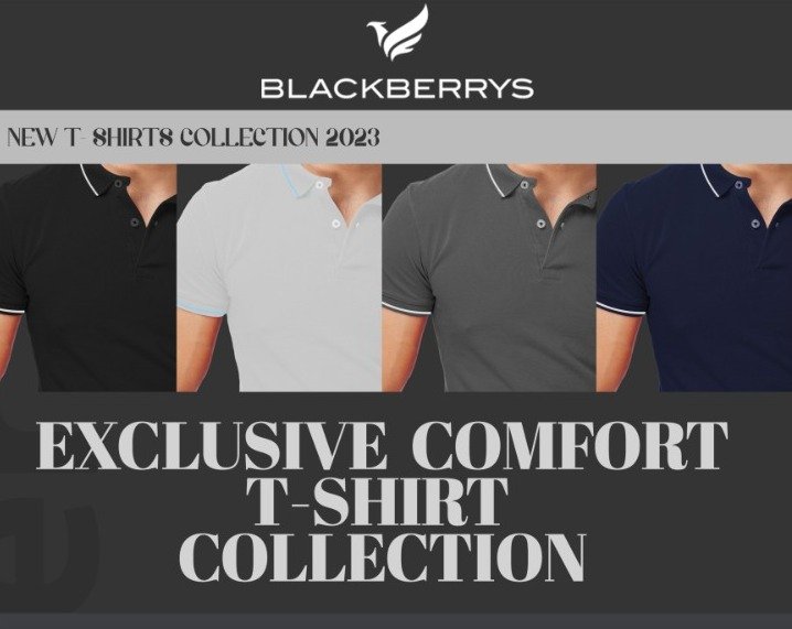 Blackberrys T-shirts uniform for corporates and institutions