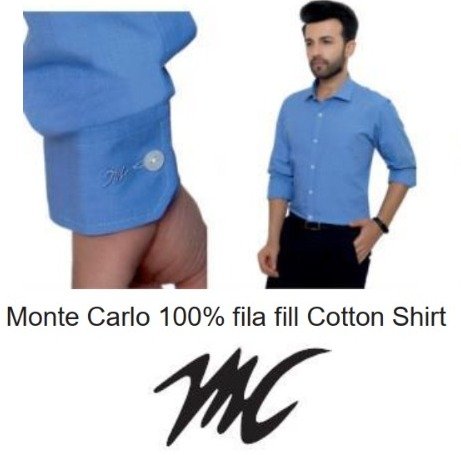 Monte Carlo Shirts mens uniform for corporates and institutions
